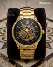 (OS2)🖤⭐ Fossil Automatic Full Gold (FSAM24)
