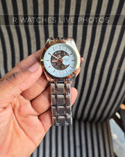 (OS2)📷⬆️⭐🔁 Tissot automatic dual tone white (TSAM25)