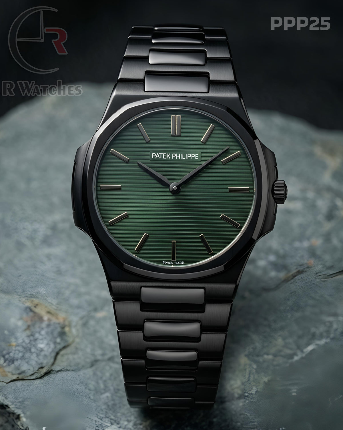 (OS)🖤⭐ Patek philip black green (PPP25)