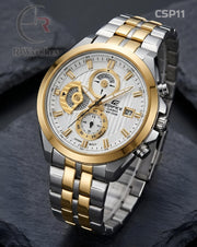 (OS3)🖤⭐ Casio Edifice Dual Tone White (CSP11)