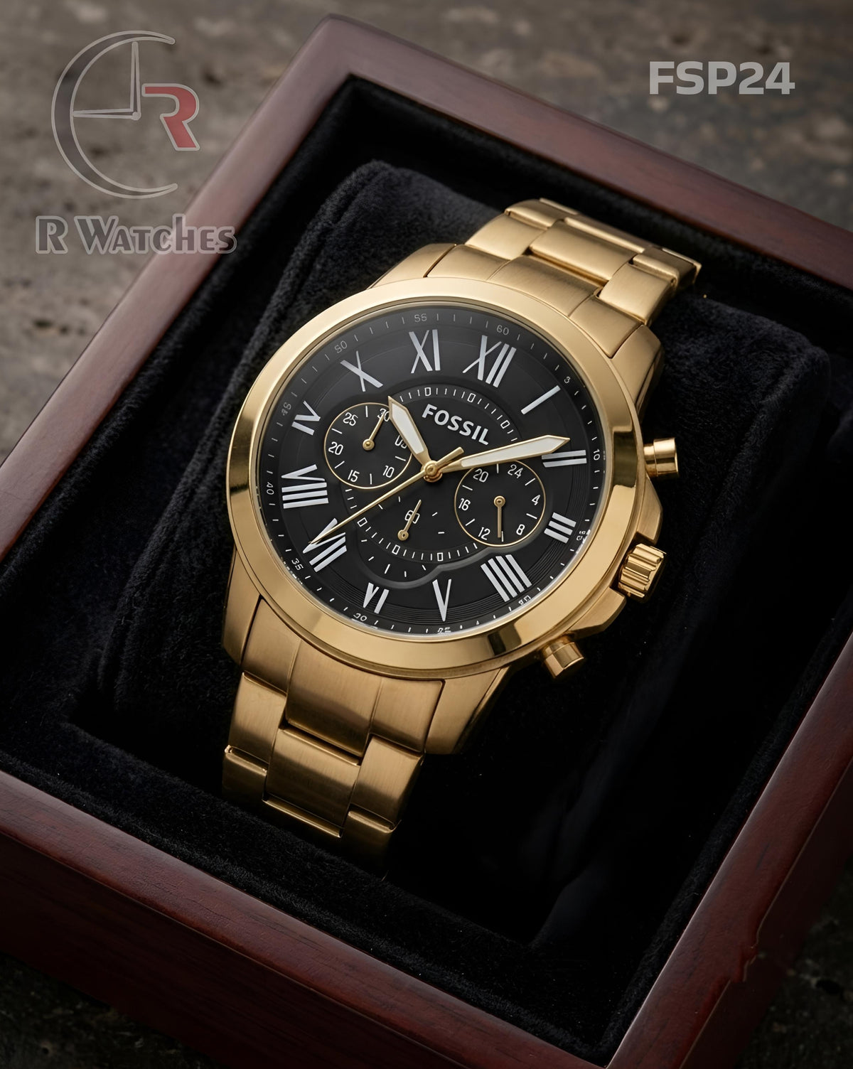 (OS4)🖤⭐ Fossil premium golden black (FSP24)