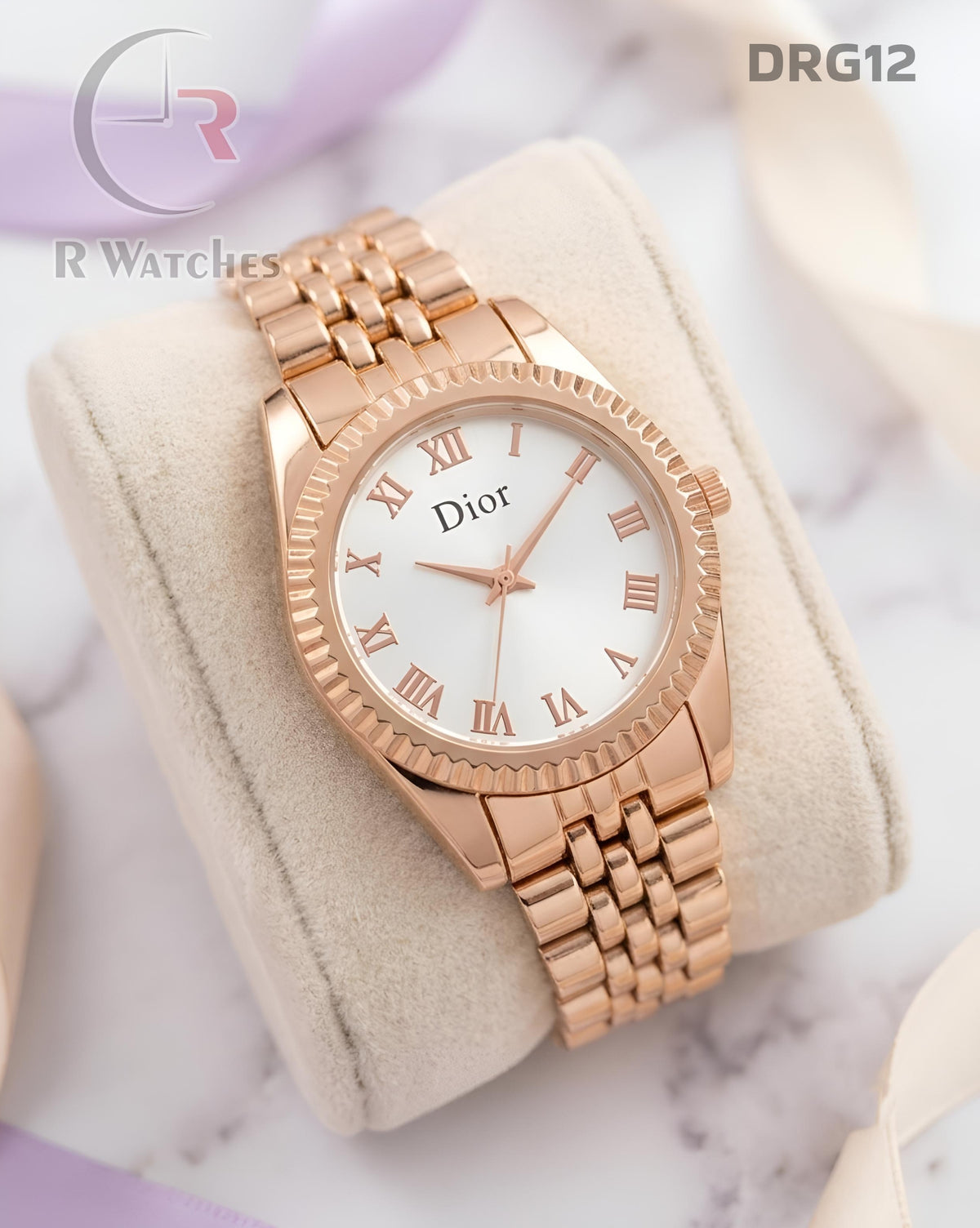 (SS)🖤⭐ Dior girls rose gold white (DRG12)