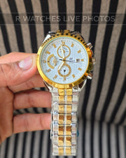 (OS3)🖤⭐ Casio Edifice Dual Tone White (CSP11)