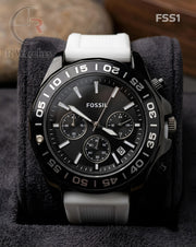 (OS)🖤⭐ Fossil Silicon Black White (FSS1)