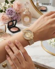 (OS)🖤⬆️⭐🔁 Dior girls new diamond edition full Gold (DRG17)