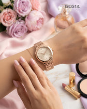 (OS)🖤⭐ Gucci girls rose gold pink (GCG14)