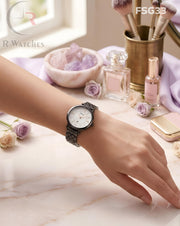 (OS)🖤⭐ Fossil girls black white (FSG33)