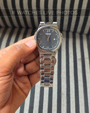 (OS2)📷⭐ Rado Square Silver Black (RDP1)