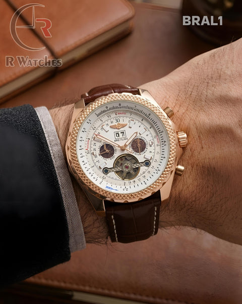 (OS)🖤 Breitling automatic leather (BRAL1)