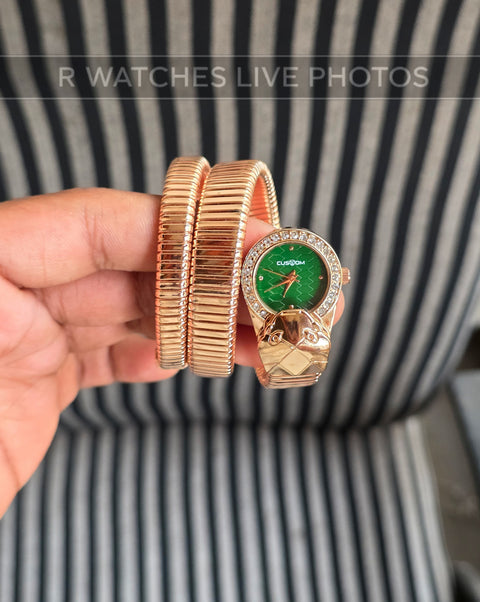 (SS)🖤⭐ Custom girls' Rose Gold green (CUG2)
