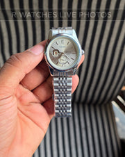 (SS)📷⬆️⭐ Seiko Automatic Full Silver (SKAM8)