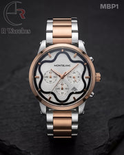 (SS)🖤⭐ Mont Blanc Rose Gold White Dial (MBP1)