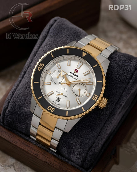 (OS)🖤⬆️ Rado Dual Tone White (RDP31)