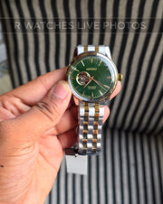 (OS2)📷⭐ Seiko Automatic Dual Tone Green (SKAM10)