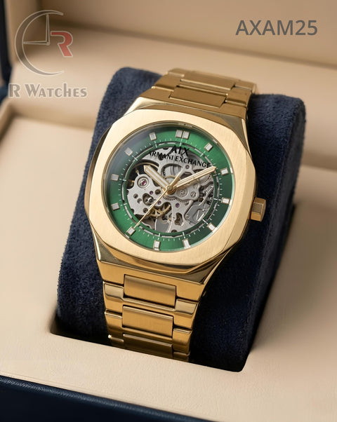 (OS)🖤⬆️ AX Automatic Gold Green (AXAM25)