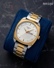 (SS)🖤 Tissot dual tone White (TSP19)