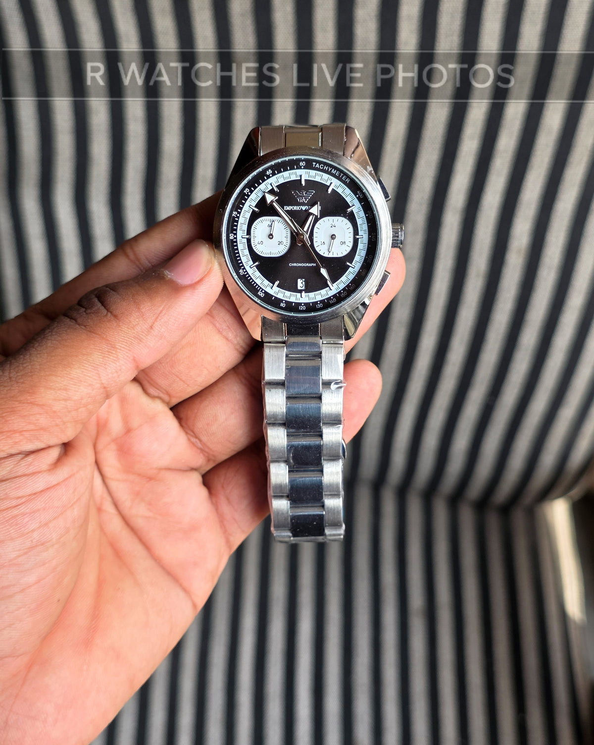 (OS)🖤⭐ Armani Black Silver (EAP23)