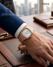 (SS)🖤 Fossil Rose Gold White (FSP4)