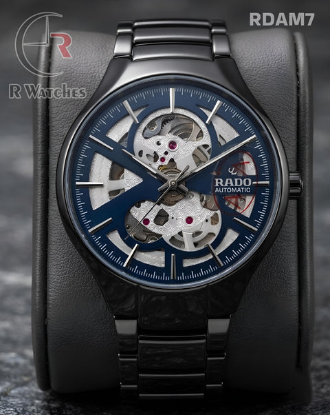 (OS)🖤⭐ Rado Automatic Nevy Blue Black (RDAM7)