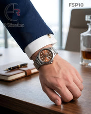(OS)🖤⬆️⭐ Fossil Silver Brown (FSP10)