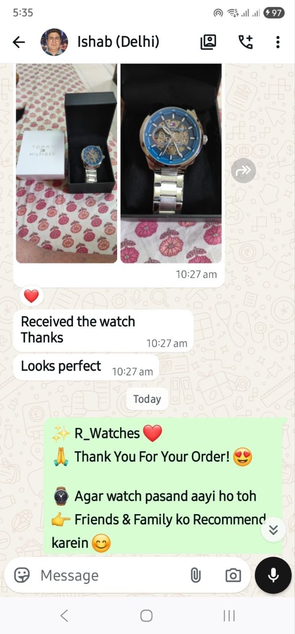 Customer WhatsApp Conversation