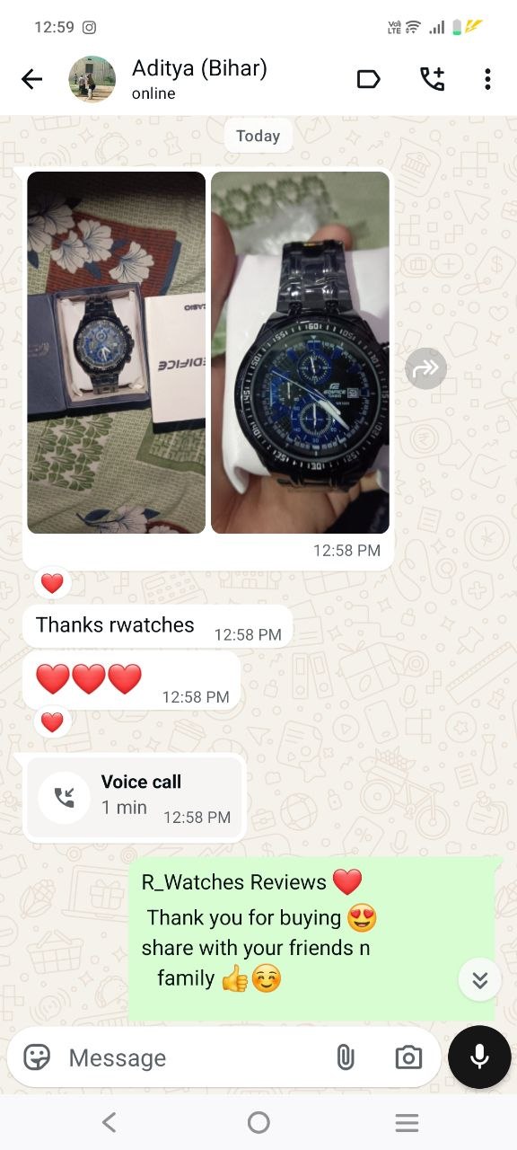 Customer WhatsApp Conversation