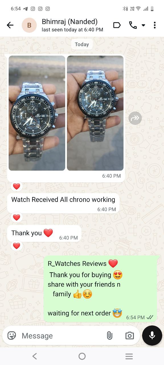 Customer WhatsApp Conversation