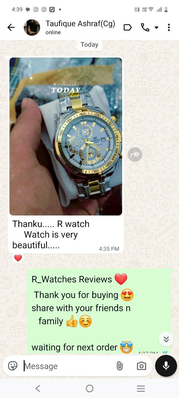 Customer WhatsApp Conversation