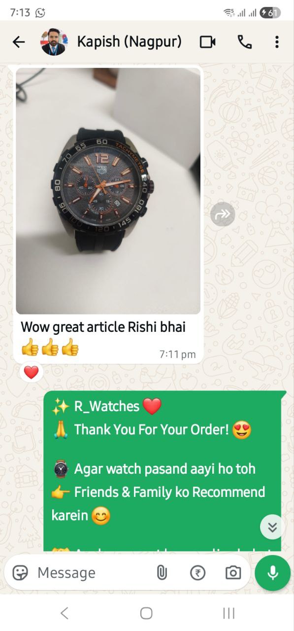 Customer WhatsApp Conversation
