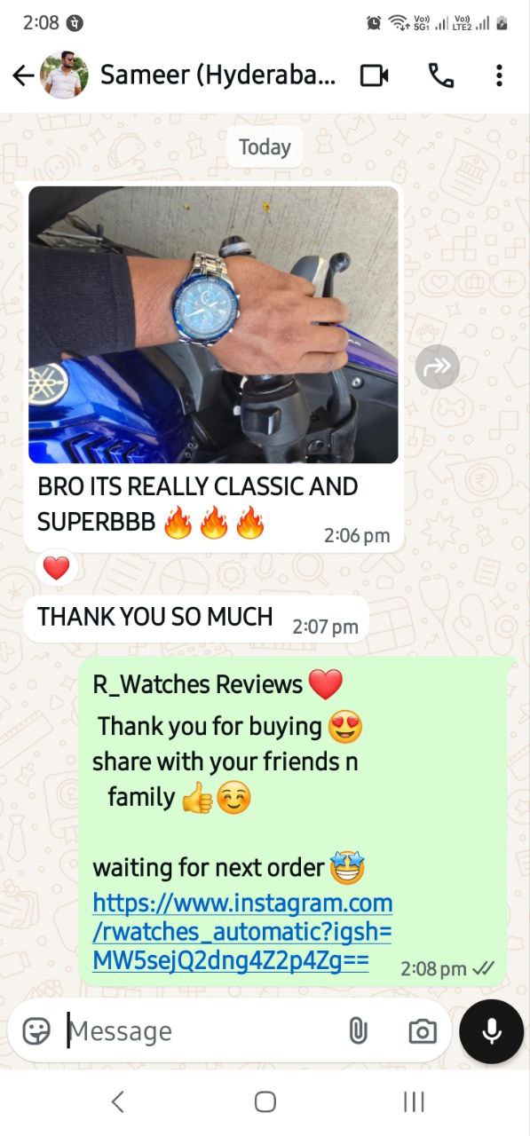 Customer WhatsApp Conversation