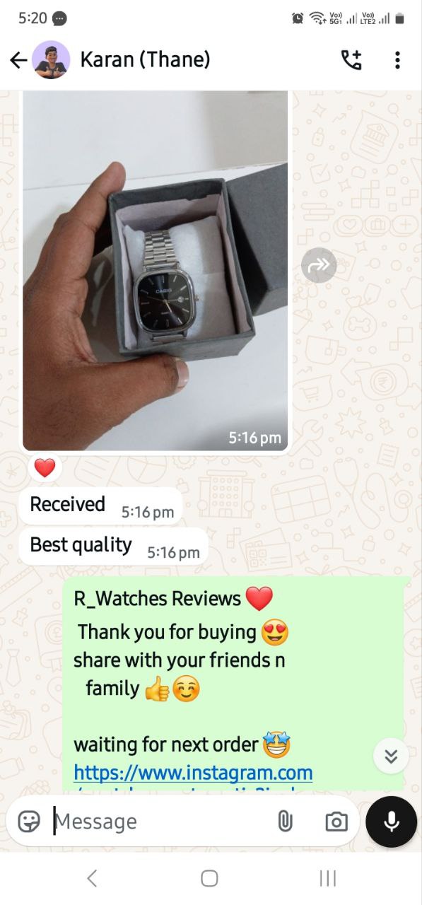 Customer WhatsApp Conversation